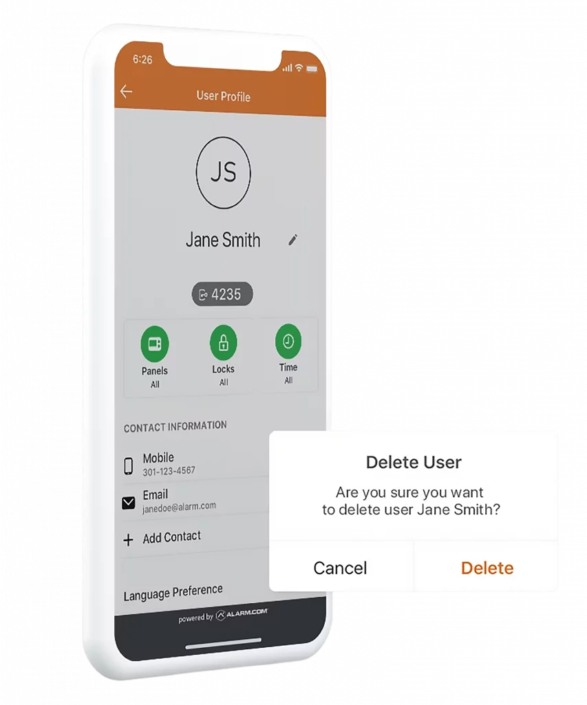 Alarm com intrusion